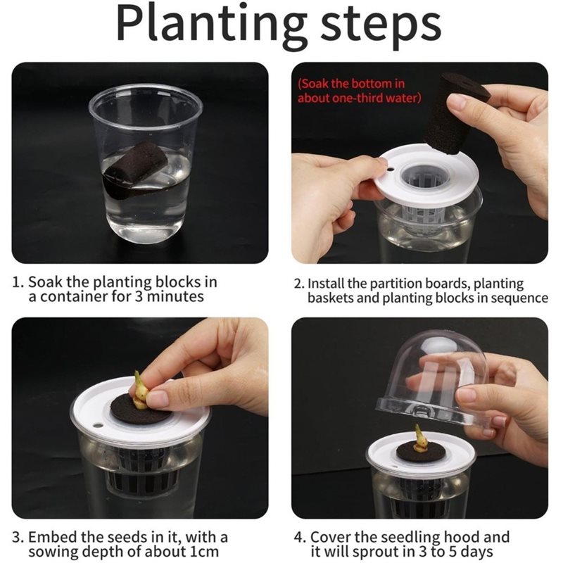 [A93Z!】 Hydroponic Seedling Cu - đánh giá và giá Hydroponic Kit