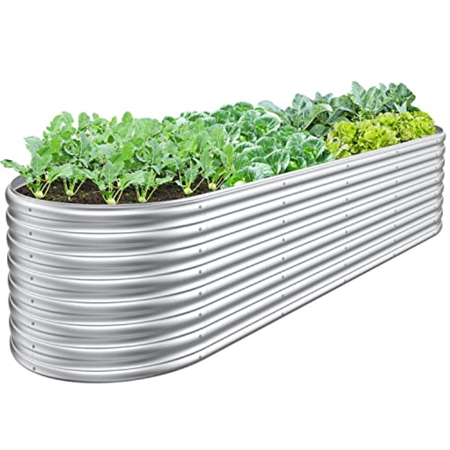 8x2x2/6.5x3.5x2/5x5x2ft Outdoo - đánh giá và giá Raised Garden Bed