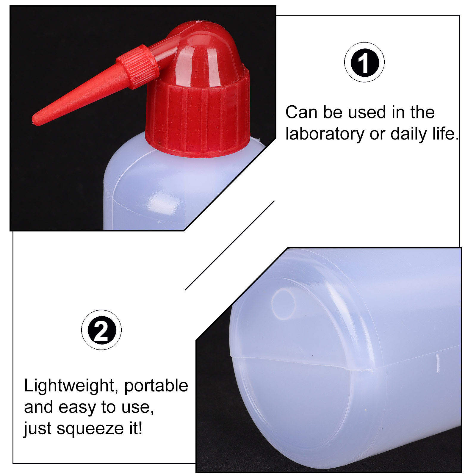 2Pcs Clear Plastic Squeeze Bot - đánh giá và giá Watering Can