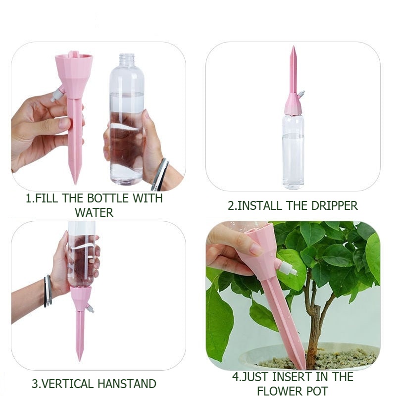 Automatic Drip Irrigation Syst - đánh giá và giá Self Watering Planter
