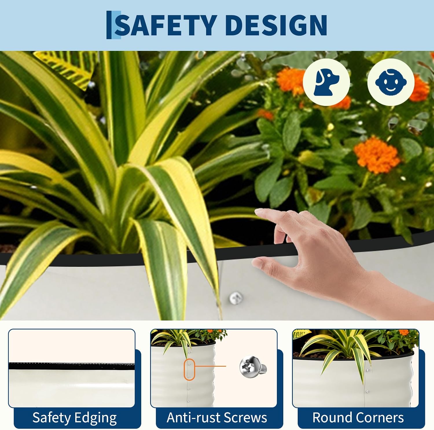 2pcs 94.5inch Oval Galvanized  - đánh giá và giá Raised Garden Bed