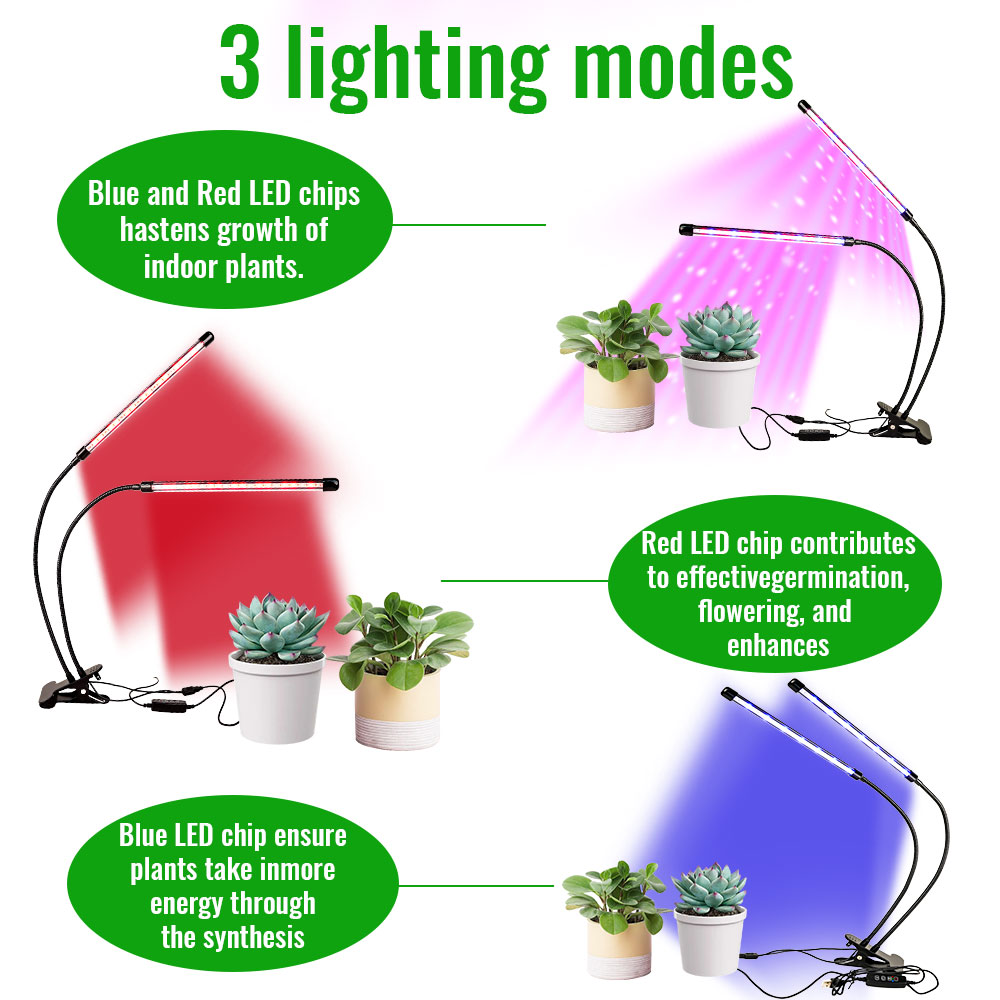 Full Spectrum LED Plant Growth - đánh giá và giá Indoor Herb Garden