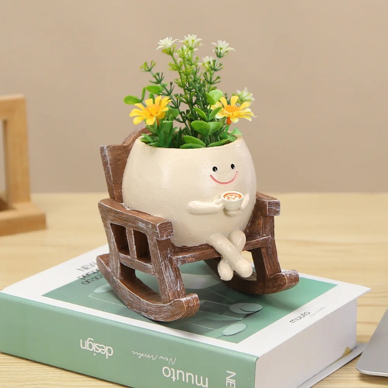 Creative Rocking Chair/Swing F - đánh giá và giá Indoor Herb Garden