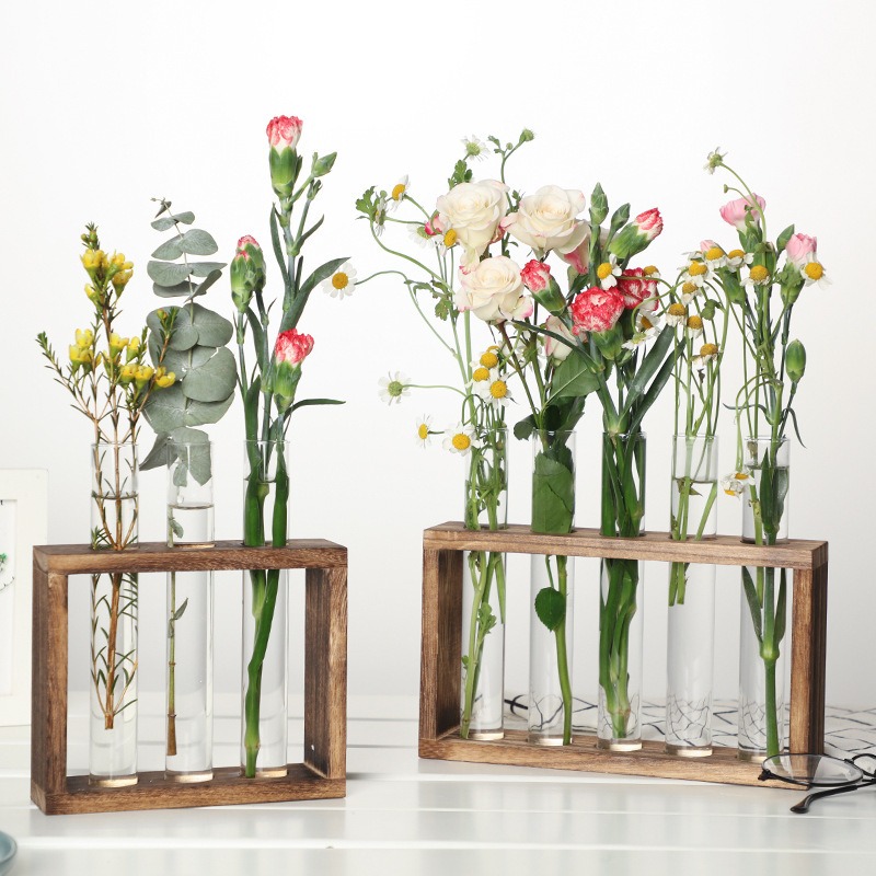 5-Tube Glass Hydroponic Plante - đánh giá và giá Indoor Herb Garden