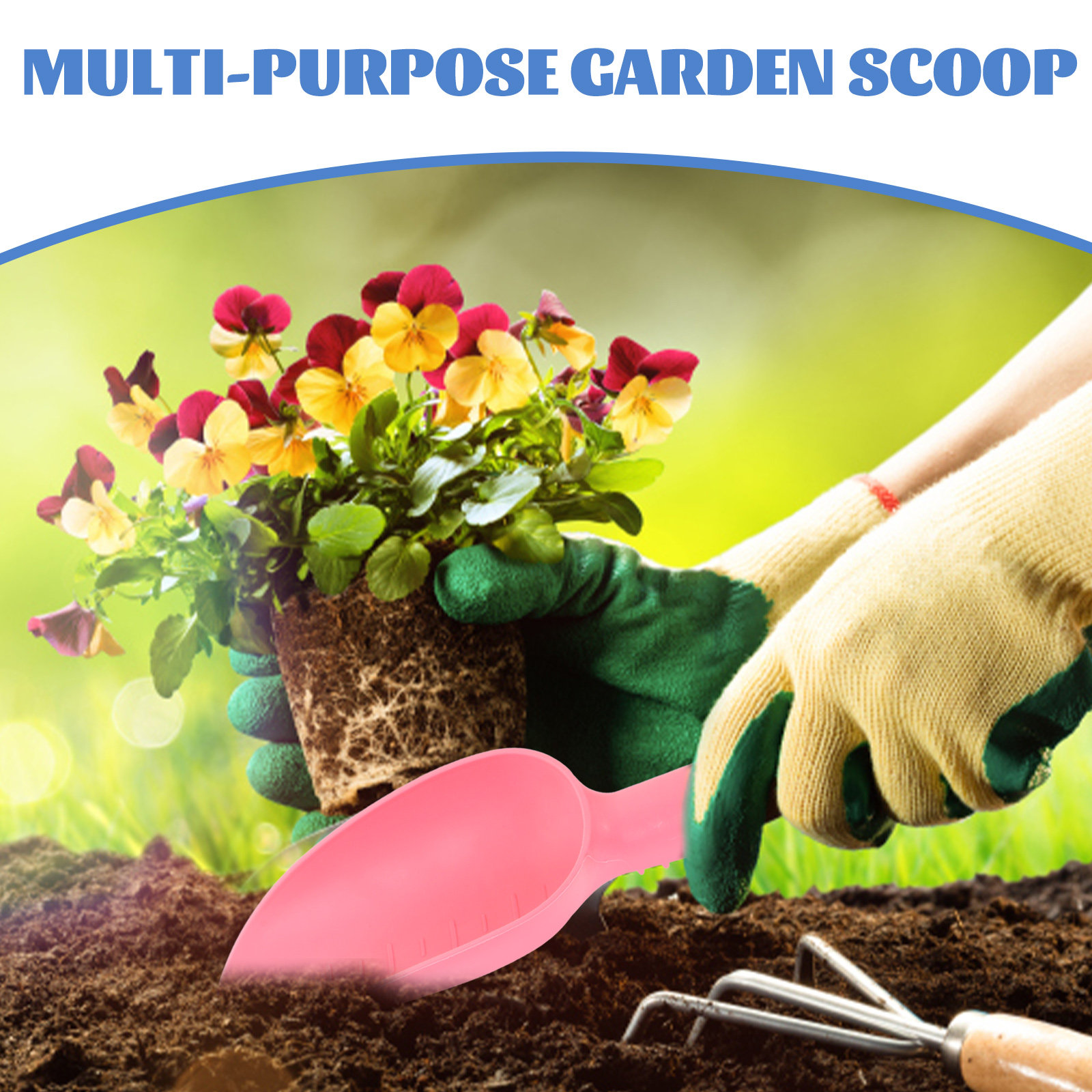 2Pcs Plastic Garden Scoop Hand - đánh giá và giá Trowel Garden Tools