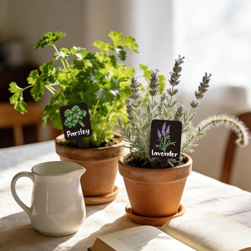 24pcs Plant Label Set Herb Gar - đánh giá và giá Indoor Herb Garden