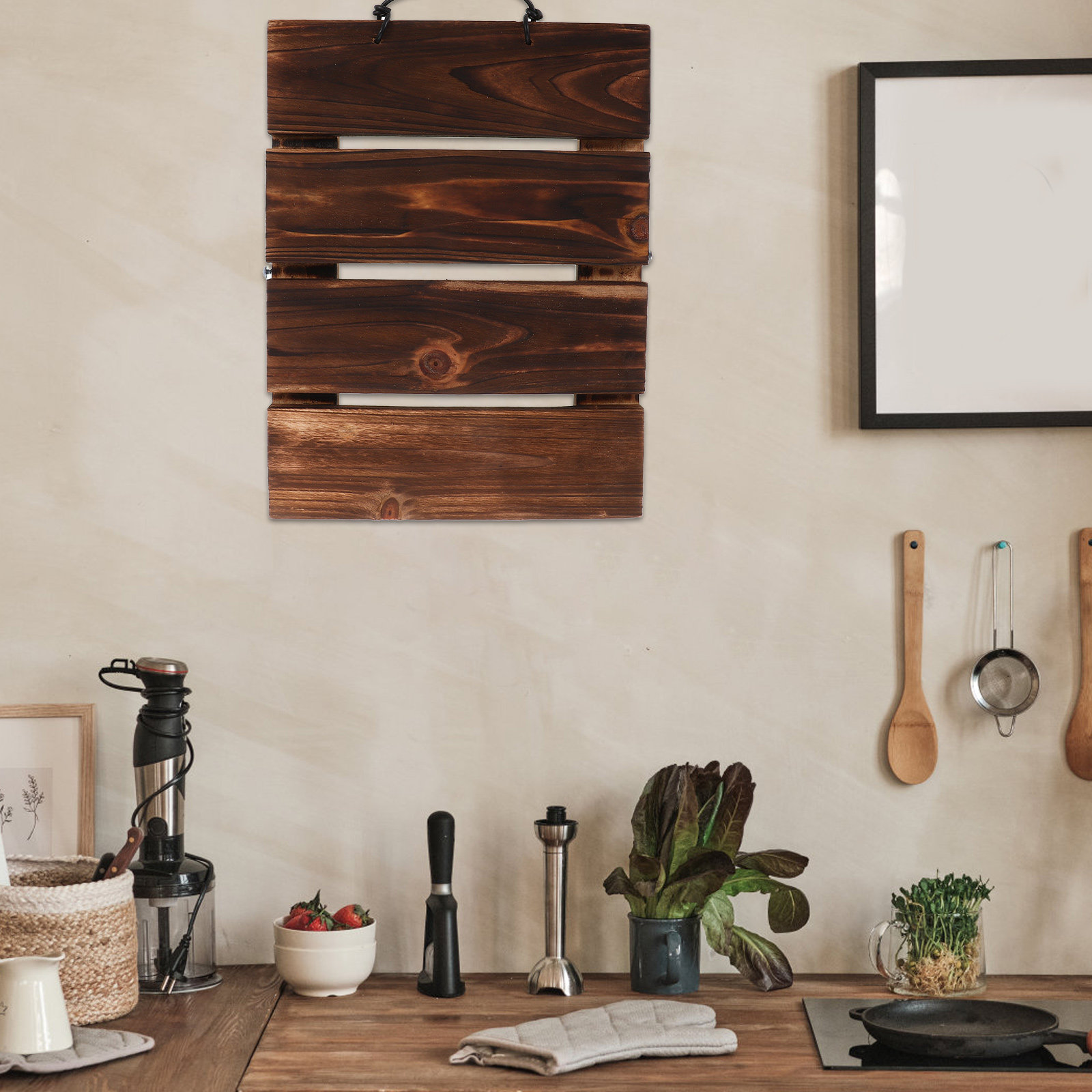 Solid Chinese Wood Staghorn Fe - đánh giá và giá Vertical Planter